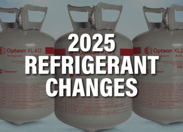 2025 Refrigerant Changes